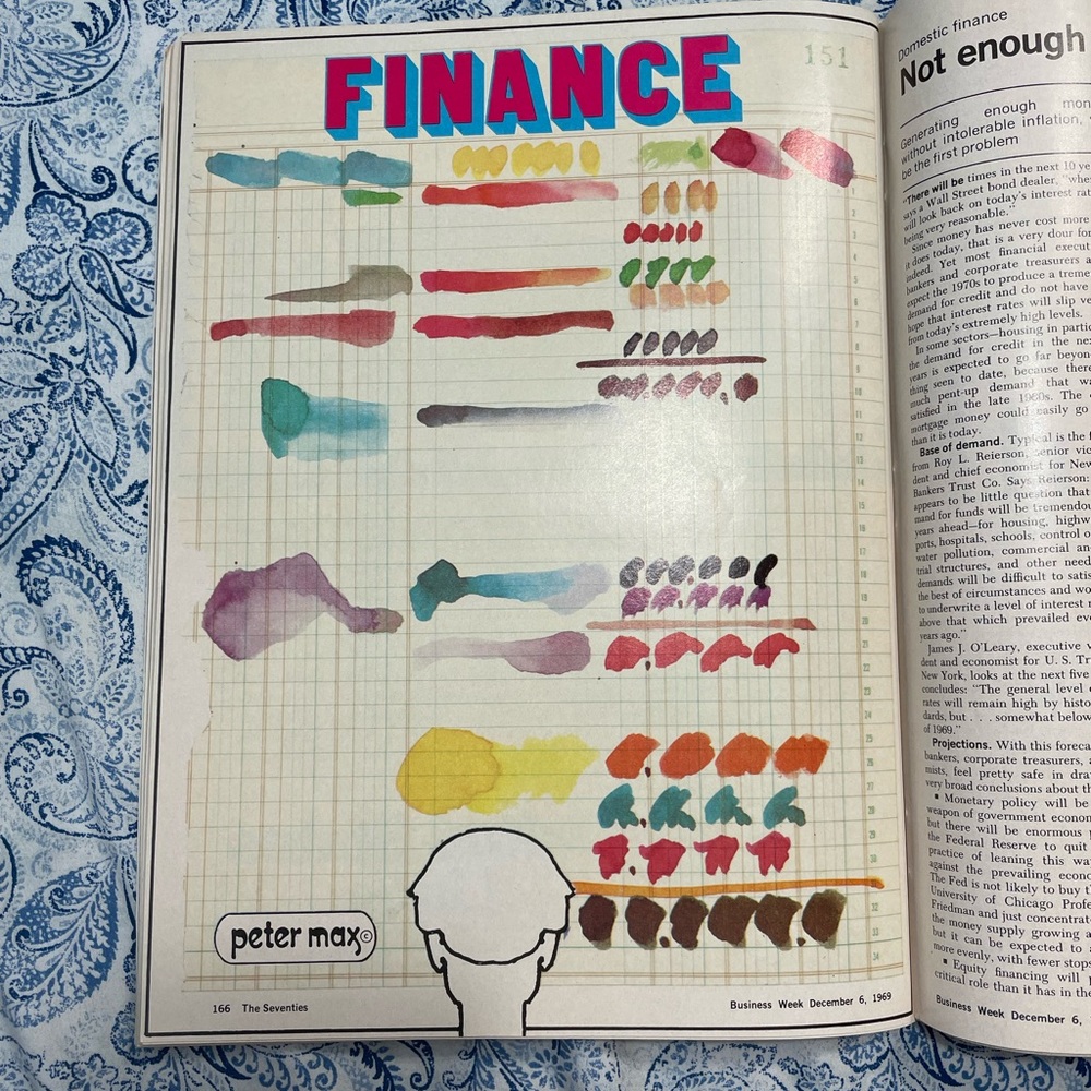 Peter Max Business Week Magazine - Picture 7 of 11